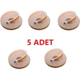 Resim Karahanbey 5 Adet 3 Metre Yapışkanlı Kapı Bandı Isı Yalıtım Süngeri 