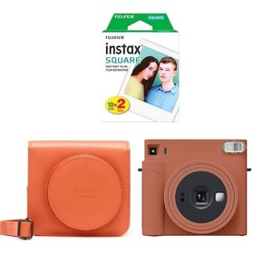 Resim Fujifilm İnstax SQ1 Şipşak Fotoğraf Makinesi+Çanta+20'li Film (Fujifilm Türkiye Garantili) 