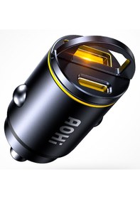 Resim Aohi Superauto Araç Içi Şarjı, 2 Portlu Pd 45w Type-c To Type-c 