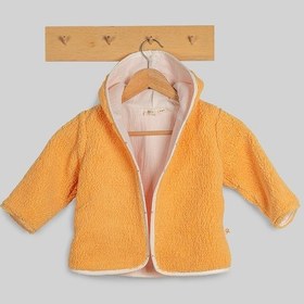 Resim Luckka Heritage Puffy Astarlı Peluş Bebek Çocuk Ceket - Kopüşonlu Peluş Mont - Ztpufceket Turuncu 