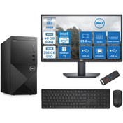 Resim Dell Vostro 3020MT Intel Core I5 14400 48GB 256GB SSD Windows 11 Home 23.8 Fhd Monitör Bilgisayar ZTN2042VDT3020MTNH121+ZETTAUSBBELLEK 