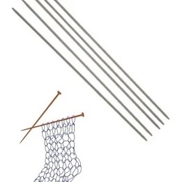 Resim Nuvigo Çorap Şiş Klasik 20 Cm 2,5 Numara 