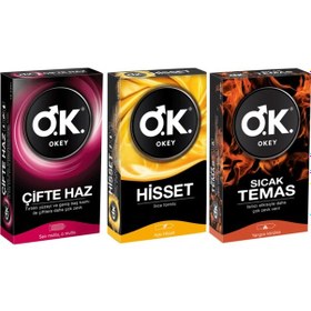 Resim Prezervatif 3'lü Set 