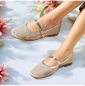 Resim Fiorella Kadın Simli Gümüş Kadın Babet Gümüş 