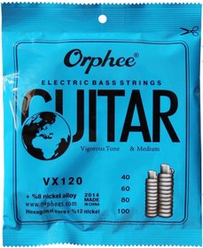 Resim Orphee Vx120 4 Strings Electric Bass Strings Bas Gitar Teli 040-1 