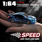 Resim KF20 Uzaktan Kumandalı Yarış Arabası - 1:64 Ölçekli, 4WD Drift Oyuncak, Işıklı Farlar, USB Şarj Edilebilir Pil ve Elektronik Konum Bulucu - Başlangıçlar İçin Mükemmel, Beyaz/Kırmızı/Mavi/Siyah Renklerde Mevcut 