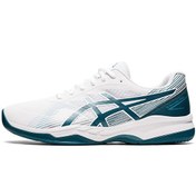 Resim Asics Gel-Game 8 Beyaz Yeşil Erkek Tenis Ayakkabısı Asics