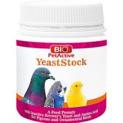 Resim Bio Pet Active Yeast Stock (Kafes Kuşları İçin İnaktif Bira Mayası) 250 Gr 