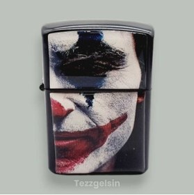 Resim Tezzgelsin Damla Baskı Desenli Benzinli Metal Çakmak 