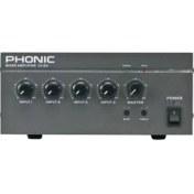 Resim PHONIC CA60 60W Anons Mixer Amplifier 70/100V Trafolu 