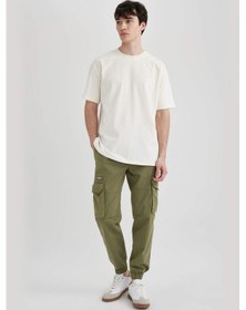 Resim DeFacto Jogger Taktik Pantolon Regular Kargo Cepli B6146AX24SPKH262 