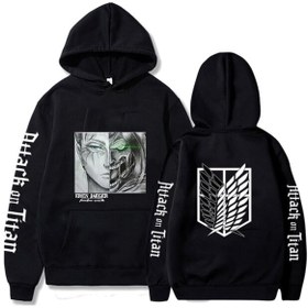 Resim GALASHOP Titan Soruşturma Kolordu Eren Yeager Hoodie 