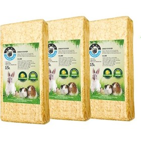 Resim Amon Doğal Çilek Kokulu Kemirgen Talaşı 15 Lt. 3 Adet 