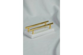 Resim Meralp Tasarım Altın Mermer Peçetelik 