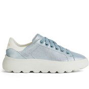 Resim Geox Kadın Mavi Spherica Ec4.1 Bağcıklı Deri Sneaker D45tcc0bvbcc4b1r 