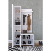 Resim Vestiyer Remaks Şirince Portmanto Beyaz 