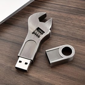 Resim 128GB/64GB/32GB/16GB Metal Flash Sürücü - USB 2.0 Flash Bellek Çubuğu, Dayanıklı Alüminyum Alaşımlı, Veri Depolama ve Aktarımı İçin Kompakt Tasarım, Ofis Malzemeleri | Şık Metal Tasarım | USB Flash Sürücü 