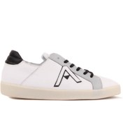 Resim Sail Lakers - Beyaz Deri Bağcıklı Erkek Sneaker 