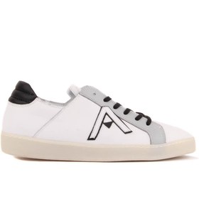 Resim Sail Lakers - Beyaz Deri Bağcıklı Erkek Sneaker 
