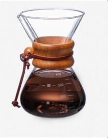 Resim Filtre Kahve Demliği 400 ML Şeffaf 