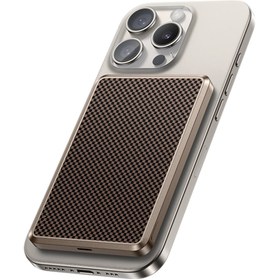 Resim Benks Mp16 Armorgo M-safe Özellikli Ultra İnce Armortint Aramid Fiber Powerbank 15w 10000mah Gold 