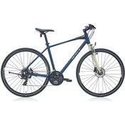 Resim Carraro Sportıve 223 Erkek Şehir Bisikleti 508h Hd 28 Jant 21 Vites Mat Lacivert Açık Sarı Gri 