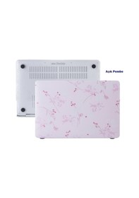 Resim Apple Uyumlu MacBook Air Kılıf HardCase Touch ID A1932 A2179 A2337 Flower05 