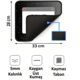 Resim Game Over Tasarımlı 33x28 Cm Mousepad Kaymaz Taban Rahat Konforlu Mouse Pad 