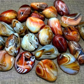 Resim 100g Benzersiz Doğal Akik Taşlar, Çeşitli Desenler, Ev Dekoru, Saksı & Akvaryum Aksesuarları, Takı Yapım Malzemeleri, Arkadaşlar İçin Mükemmel Hediye, Noel Hediyesi, Ev Dekor Aksesuarları|Parlak Taşlar|Bantlı Doku 