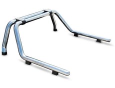 Resim OMSA Mazda BT-50 Kobra Roll Bar Çap:76 Krom 2006-2011 Arası 