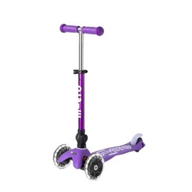 Resim Micro Mini Micro Deluxe Foldable Led Purple Unisex Çocuk Scooter 