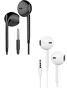 Resim Huawei P Smart Pro 2019 - Mate 20 Lite Kulaklık 3.5mm Jak Girişli Kablolu 3.5mm Kulaklık 