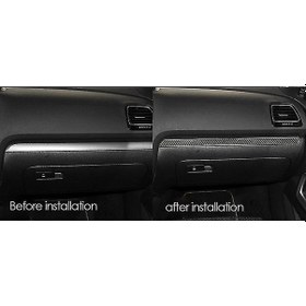 Resim Dancemonkey Volkswagen Scirocco R 2009-2016 Sol Direksiyonlu İç Karbon Fiber Dekorasyon Şeridi 