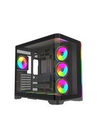 Resim Quantum Stormforge 7x120mm Argb Gaming Pc Kasası 