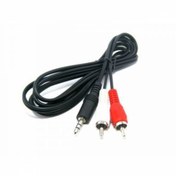 Resim OEM 3.5mm Stereo Erkek/rca Tos Erkek Ses Kablosu (1.5M) 