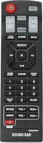 Resim Vinabty New AKB73575401 yerine uzaktan kumanda uyum için LG Home Theater Sound bar Hoparlör NB3530 A NB3532 A NB3530ANB NB4530B NB3520 A NB3520ANB NB2420 A NB3250 A 
