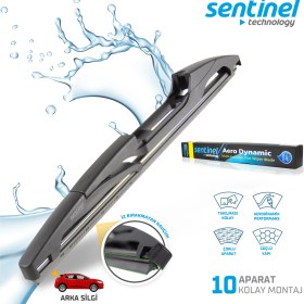 Resim Sentinel Universal Aparatlı Muz ARKA Silecek Süpürgesi - 350 mm / 1 Adet 