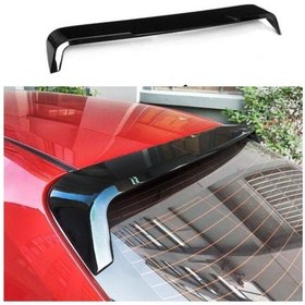 Resim Toyota Corolla Uyumlu 2019 - 2021 Cam Üstü Spoiler - Piyano Black 
