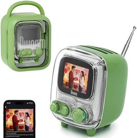 Resim Divoom Tiivoo-2 Fm Radyolu Mini Bluetooth Hoparlör 