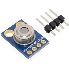 Resim GY-906 Modülü MLX90614 Temassız Sıcaklık Algılama Sensörü 