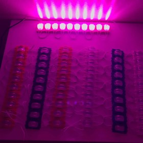 Resim Hazar Led 12 Volt Dar Açılı Modül Led Pembe (5 Adet) 