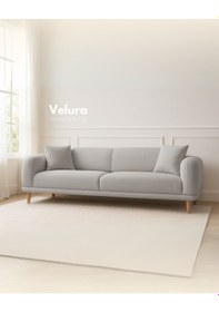 Resim Lara Üçlü Koltuk & 3 ' Lü Kanepe - Gri Gri 