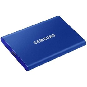 Resim Samsung T7 1TB MU-PC1T0H/WW 1050MB-1000MB/Sn USB 3.2 Gen2 Harici SSD Mavi 3 YIL Samsung TURKIYE Gara 