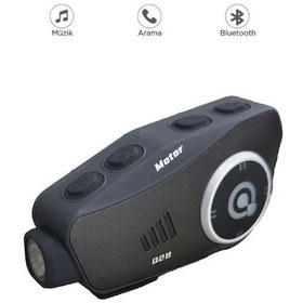 Resim Torima Q28 Intercom + 32 GB Sd Kartlı Bluetooth Motorsiklet Kulaklığı 