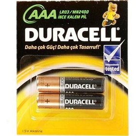 Resim DURACELL ULTRA LR03 ALKALİN AAA İNCE KALEM PİL 2'Lİ 