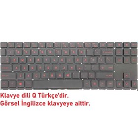 Resim Hp Omen 16-xd0000nt 8x168ea Gaming Klavye Işıklı Kırmızı 