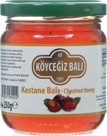 Resim Köyceğiz Balı Kestane Balı Cam Kavanoz 250 G 