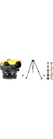 Resim Leica NA332 Otomatik Nivo Takımı - NA-332 Optik Nivo Seti 