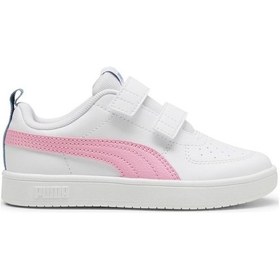Resim Puma Rickie V Ps Beyaz Kız Çocuk Sneaker 000000000102267252 Beyaz-pudra Pembesı 