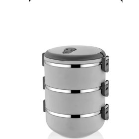 Resim Güntaç Freshbox 3 Katlı Sefer Tası Yemek Termosu 